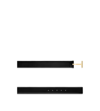 Ceinture en cuir lisse