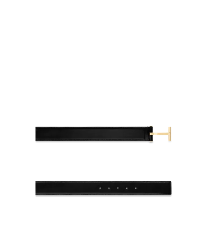 Ceinture en cuir lisse