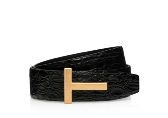 Ceinture iconique en crocodile