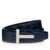 Ceinture iconique en crocodile