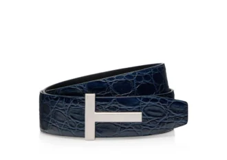 Ceinture iconique en crocodile