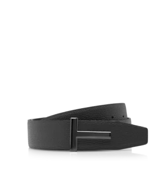 Ceinture iconique en cuir grainé