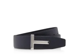 Ceinture iconique en cuir grainé souple