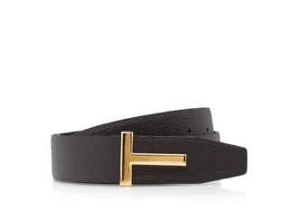 Ceinture iconique en cuir grainé souple