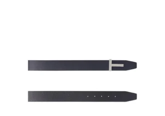 Ceinture iconique en cuir grainé souple