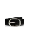 Ceinture ovale imprimée alligator