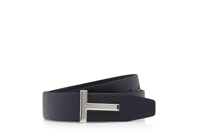Ceinture réversible en cuir T Icon