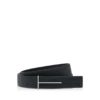 Ceinture réversible slim en cuir grainé