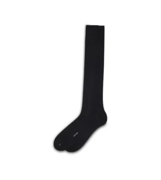 Chaussettes en coton à chevrons