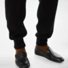 Chaussons en velours croco estampé Chaussons en velours croco estampé