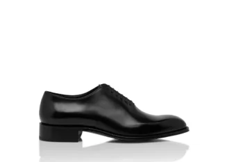 Chaussures à lacets Claydon en cuir bruni