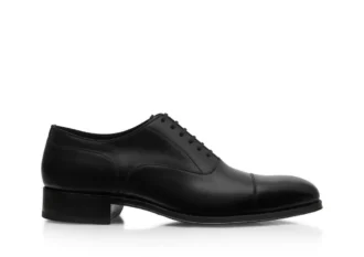 Chaussures à lacets Claydon en cuir bruni