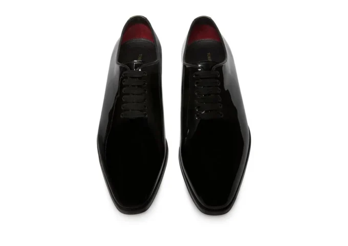 Chaussures à lacets Elkan en cuir verni Chaussures à lacets Elkan en cuir verni