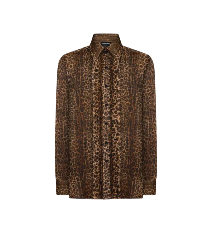 Chemise avec détails plissés