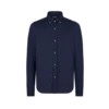 Chemise boutonnée en coton et soie mélangés Chemise boutonnée en coton et soie mélangés