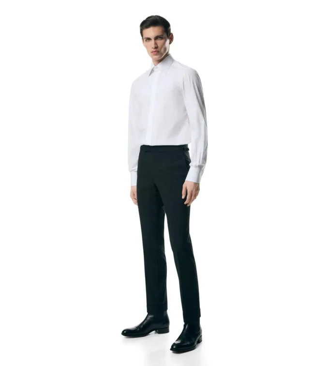 Chemise classique en popeline
