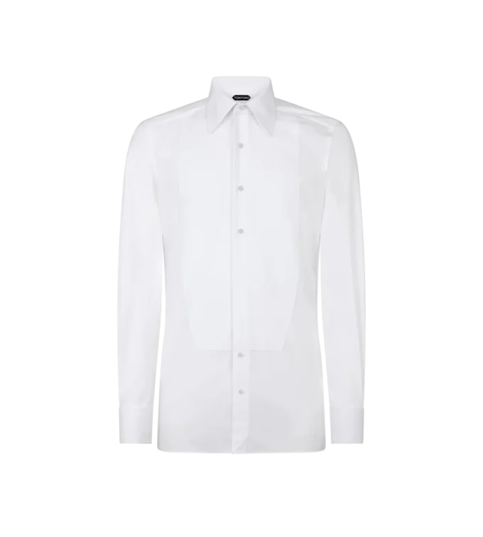Chemise de soirée slim fit en popeline