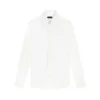 Chemise de soirée slim fit en voile cocktail