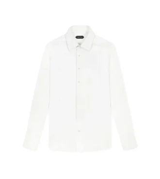 Chemise de soirée slim fit en voile cocktail