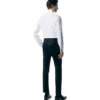 Chemise de soirée slim fit en voile cocktail