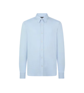 Chemise en coton et soie mélangés