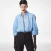 Chemise en cuir français plongé Chemise en cuir français plongé
