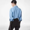 Chemise en cuir français plongé Chemise en cuir français plongé