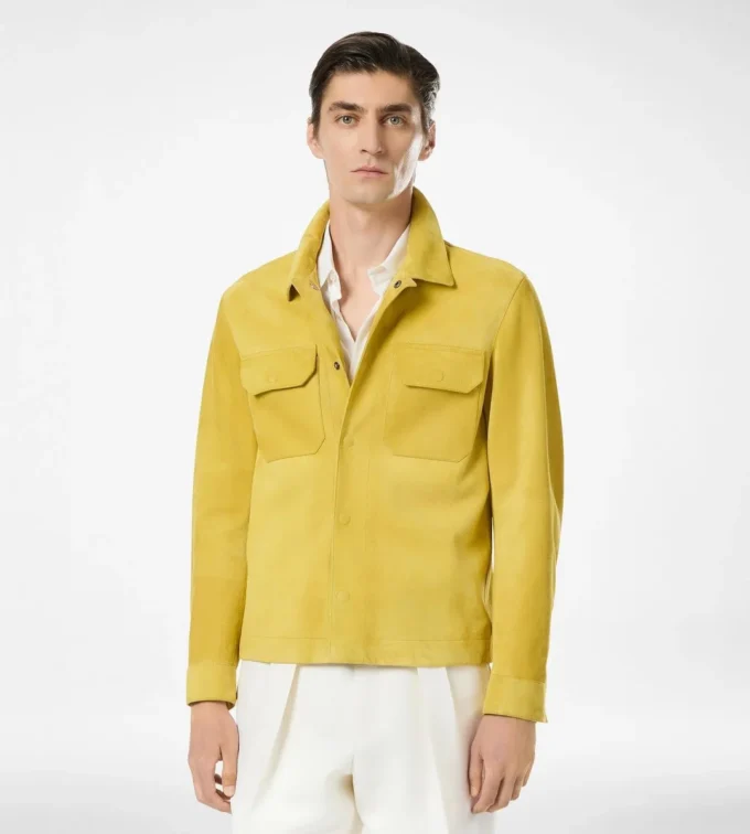 Chemise en daim brossé Chemise en daim brossé