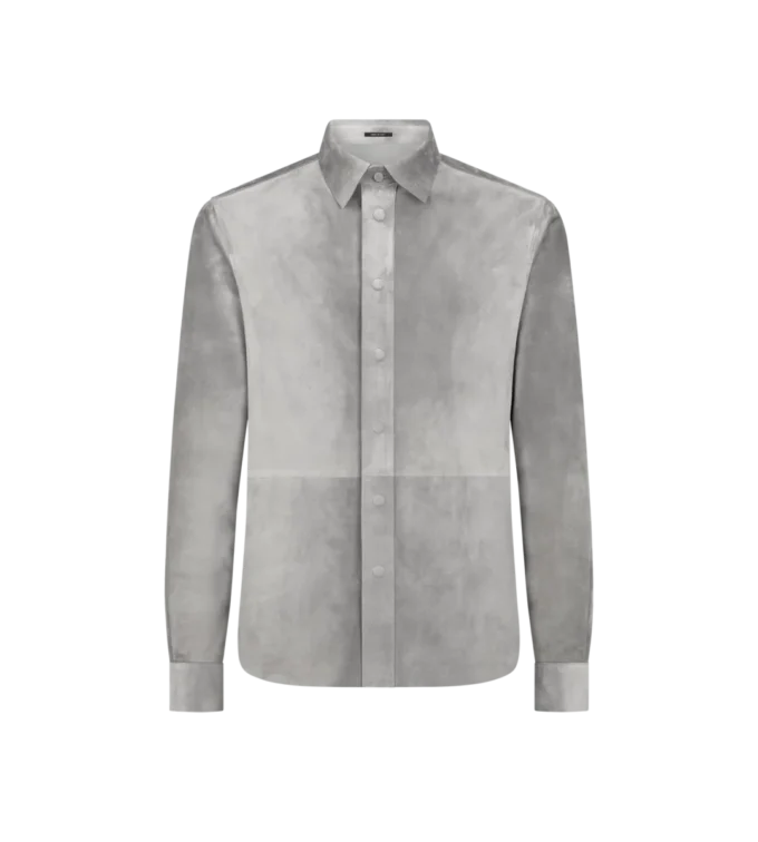 Chemise en daim cachemire