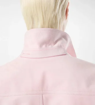Chemise en daim de chèvre souple