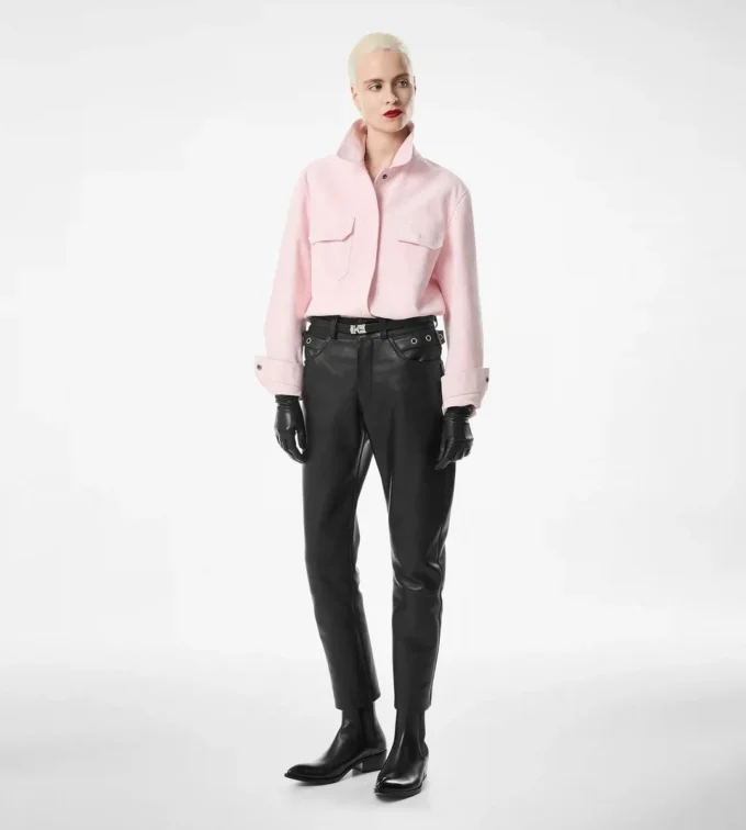 Chemise en daim de chèvre souple Chemise en daim de chèvre souple