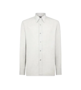 Chemise fluide en cachemire mélangé