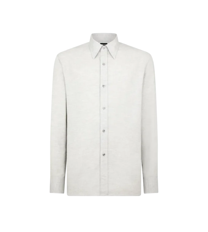 Chemise fluide en cachemire mélangé Chemise fluide en cachemire mélangé