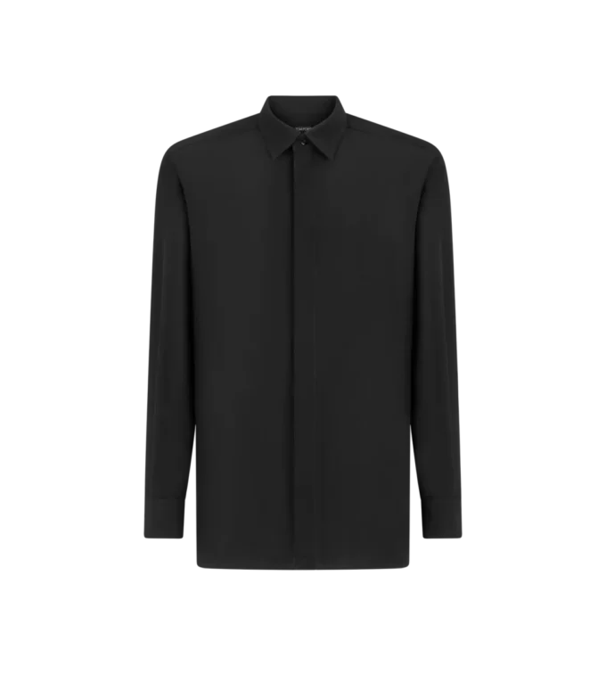 Chemise fluide en charmeuse