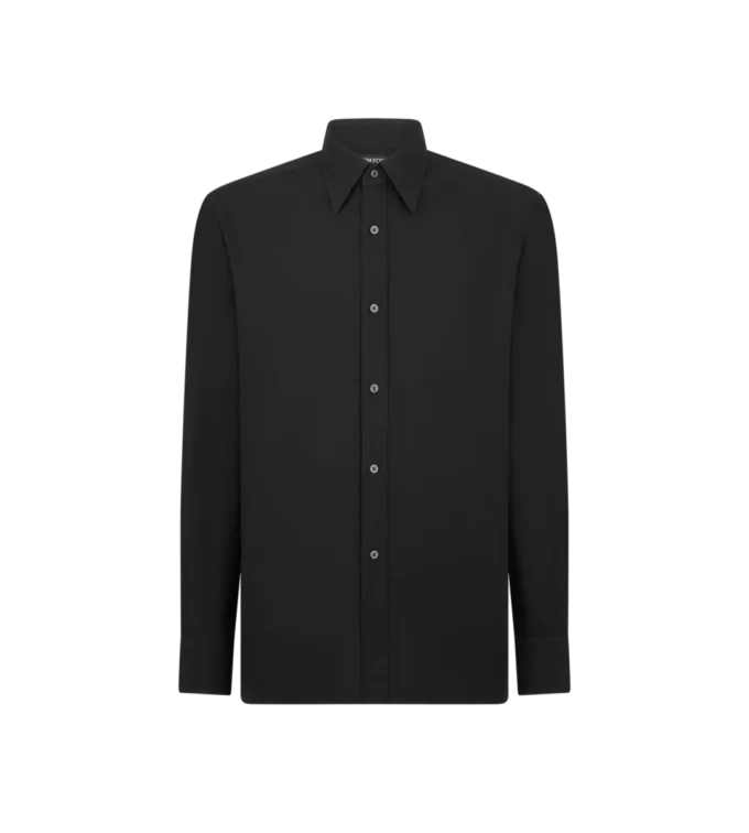 Chemise fluide en coton et cachemire Chemise fluide en coton et cachemire