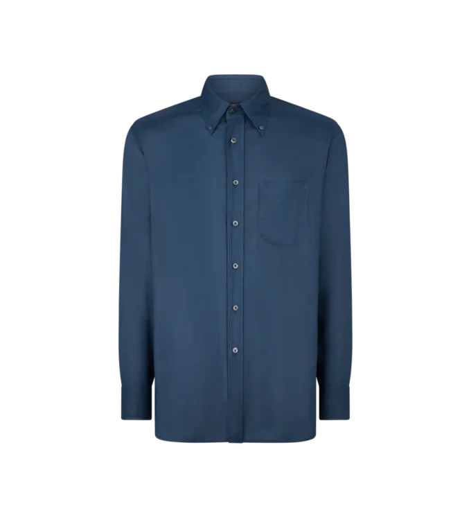 Chemise fluide en gabardine