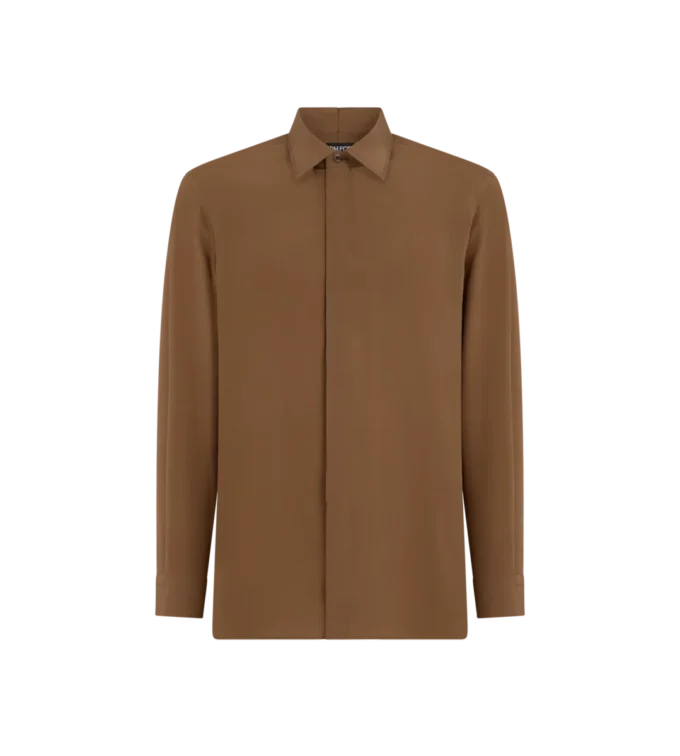 Chemise fluide en soie