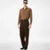 Chemise fluide en soie