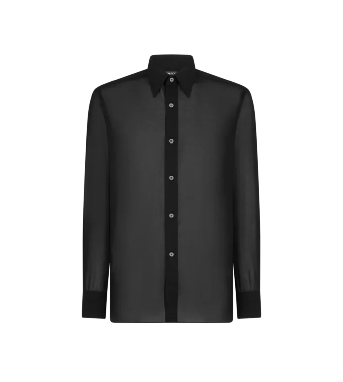 Chemise fluide en voile de coton