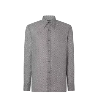 Chemise fluide à pois