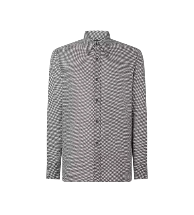 Chemise fluide à pois