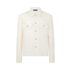 Chemise à poche poitrine en cachemire