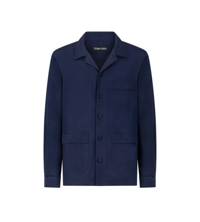 Chemise pyjama légère en Lyocell Chemise pyjama légère en Lyocell
