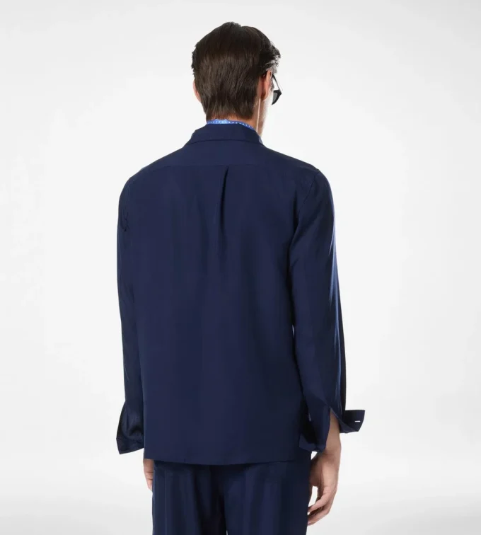 Chemise pyjama légère en Lyocell Chemise pyjama légère en Lyocell