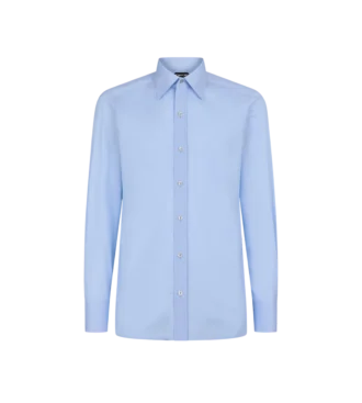 Chemise slim en popeline
