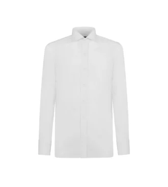 Chemise slim en popeline