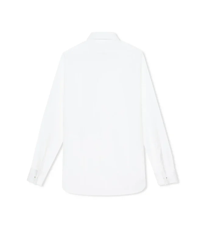 Chemise slim en popeline