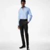 Chemise slim en popeline