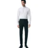 Chemise slim en popeline