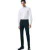 Chemise slim en popeline